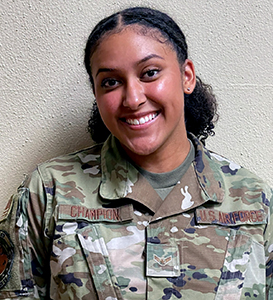 Airman 1st Class Natasha Champion Airman 1st Class Natasha Champion